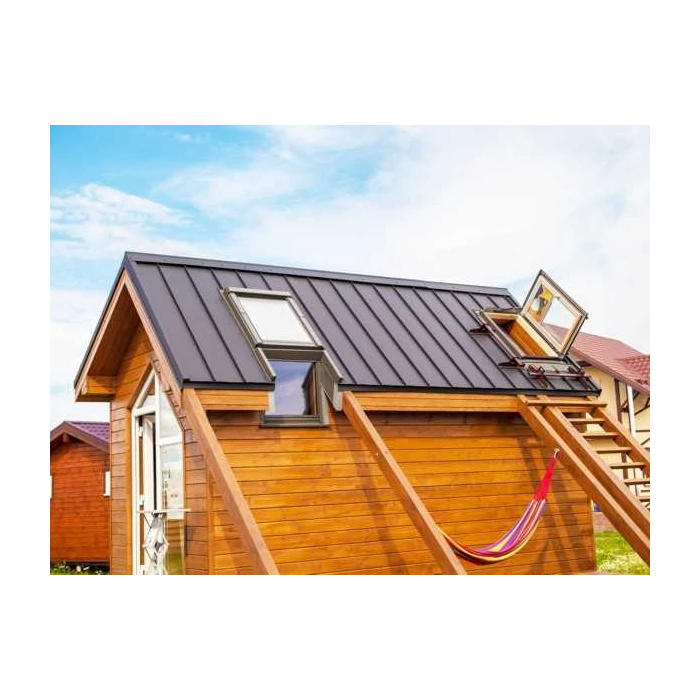 Фальцевая кровля Кликфальц mini Grand Line 0,5 PurPro Matt (275) RAL 7024